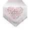 Bon Apetit Sleur Heart Print Table Runner 14" x 72"